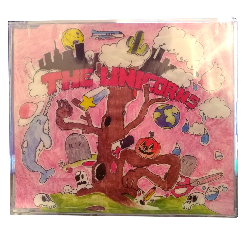 a black and white line drawing of three highly stylized white indie-rock men. they are labelled ginger, diamonds and tambeur.